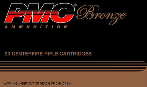 PMC Pmc Bronze Rifle Ammo 223 Rem Fmj Bt 55 Gr. 20 Rd. Ammo