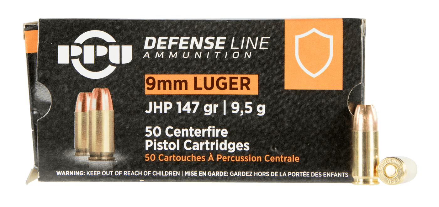 PPU Ppu Defense, Ppu Ppd92       9mm         147 Jhp          50/20 Ammo