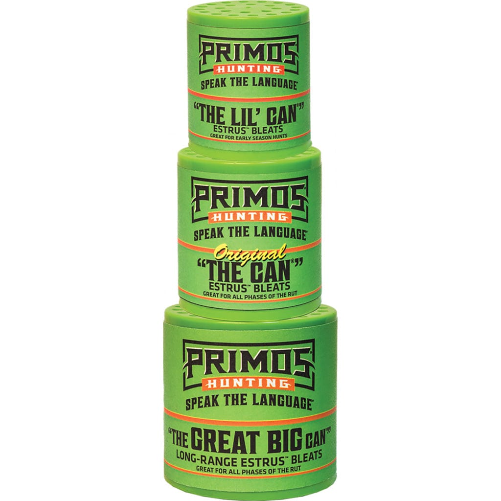 Primos Primos The Can Call Family Pack 3 Pk. Game Calls