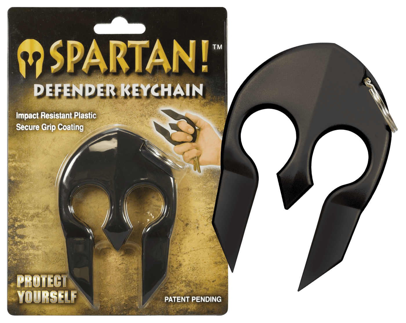 PSP Ps Spartan Self Defense Kychn Blk Accessories