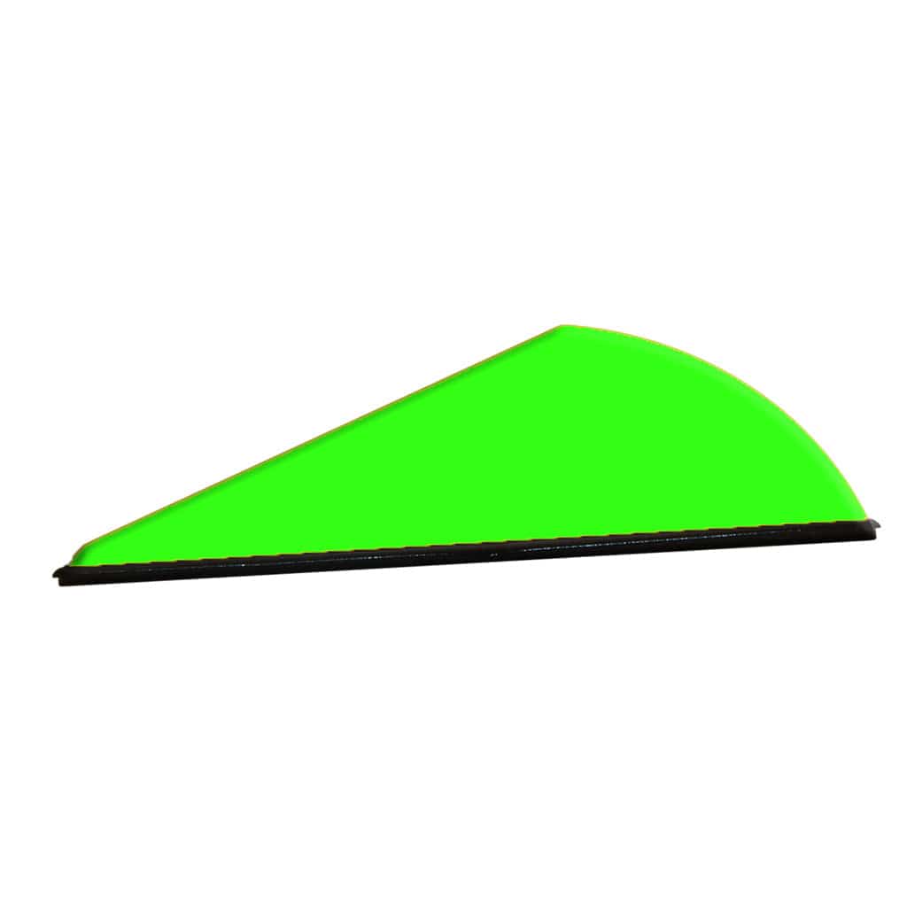 Q2i Q2i Rapt-x Vanes Neon Green 100 Pk. Fletching Tools and Materials