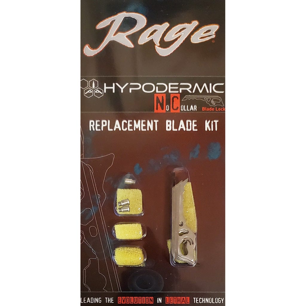 RAGE Rage Replacement Blade Kit Hypodermic Nc Archery Accessories