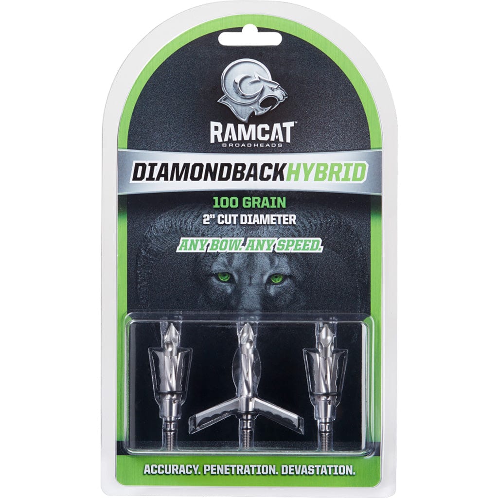Ramcat Ramcat Diamondback Hybrid Broadhead 100 Gr. 3 Pk. Broadheads