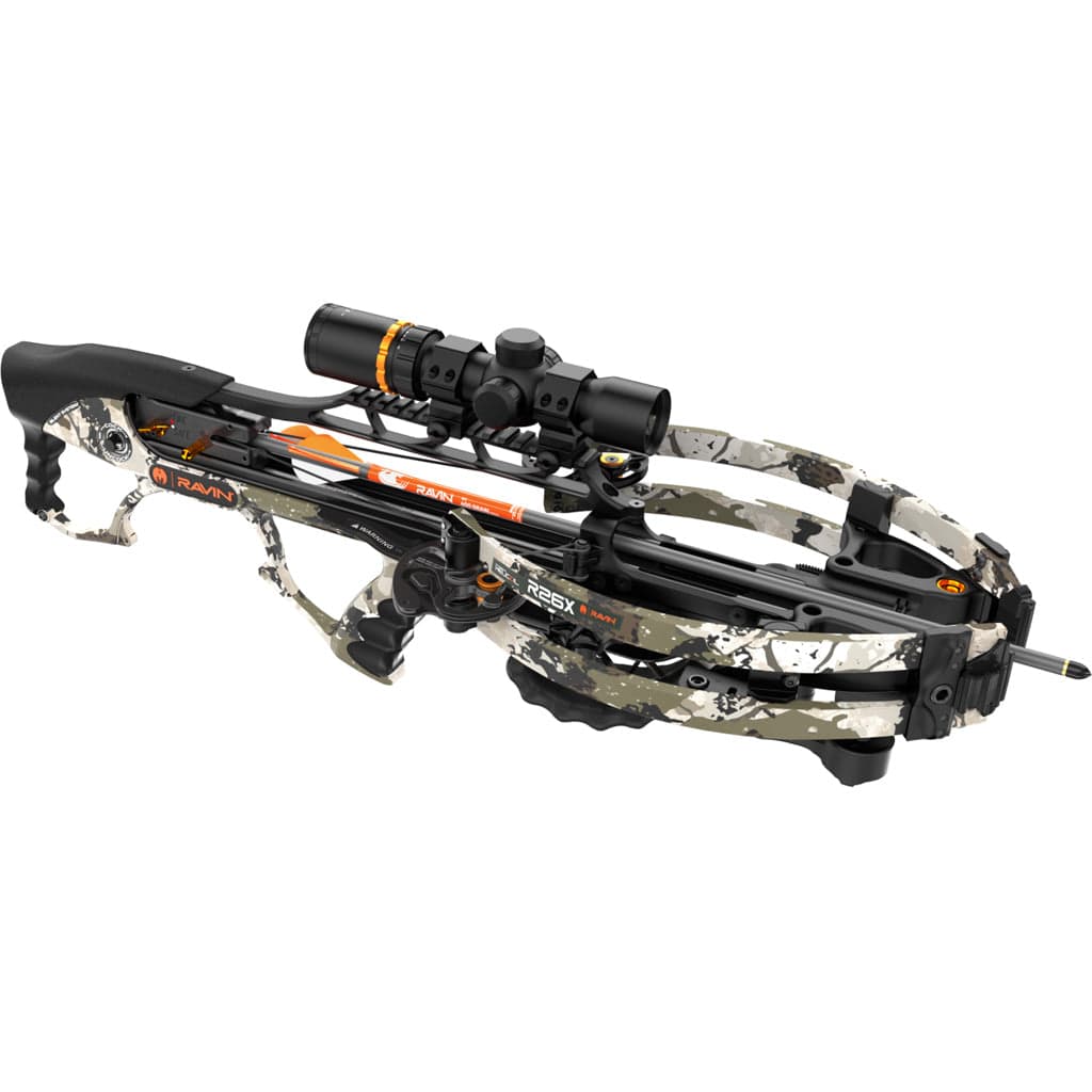 Ravin Crossbows Ravin R26x Crossbow Package Kings Xk7 Camo With Speed Lock Scope Cross Bows
