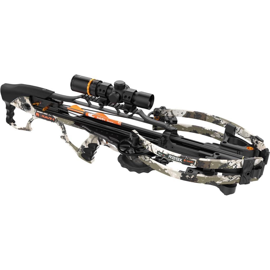 Ravin Crossbows Ravin R29x Crossbow Package Kings Xk7 Camo With Speed Lock Scope Cross Bows