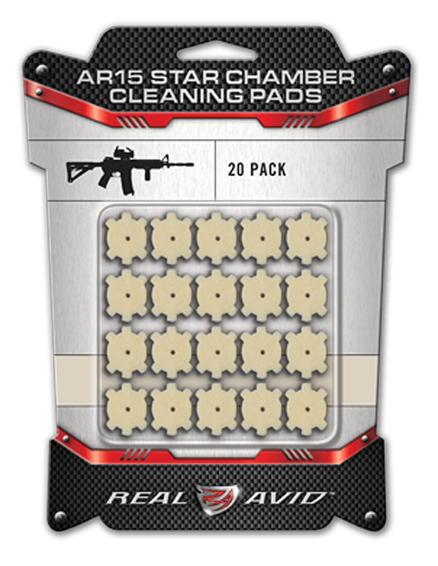 Real Avid/Revo Real Avid Ar15 Star Chamber - Cleaning Pads 20 Pack Gun Care