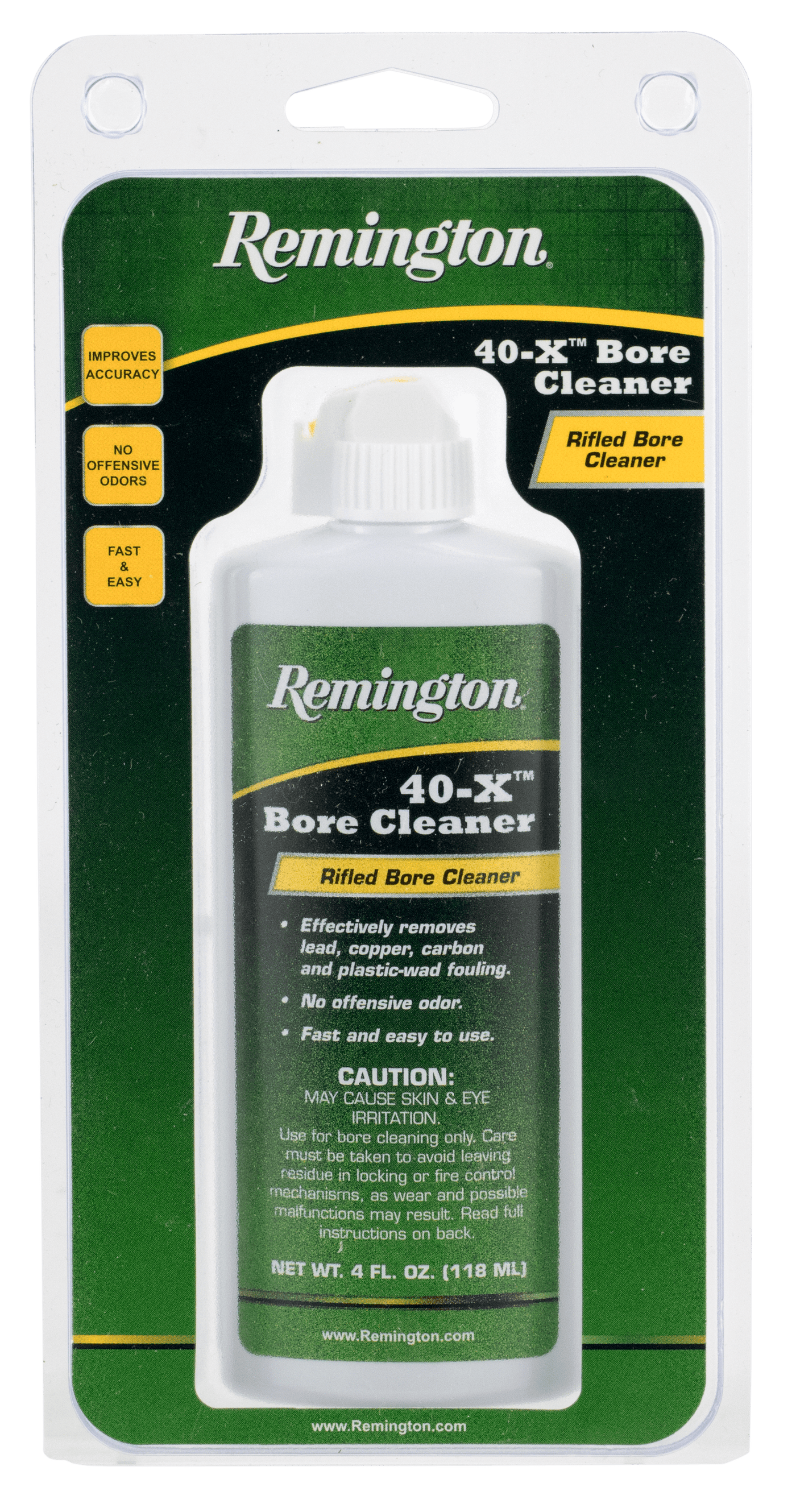 Remington Accessories Remington 40-x Bore Cleaner 4 Oz. Bottle Blister Pack Gun Care