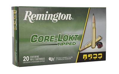 Remington Ammunition Remington Core-lokt Tipped Rifle Ammo 308 Win. 165 Gr. Core-lokt Tipped 20 Rd. 165 grain Ammo