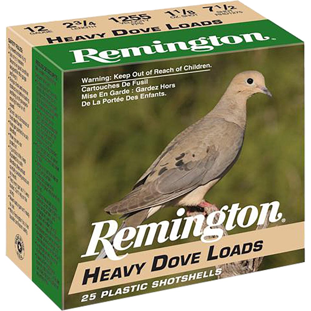 Remington Ammunition Remington Heavy Dove Loads 12 Ga. 2.75 In. 7.5 Shot 25 Rd. Ammo