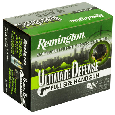 Remington Ammunition Remington Home Defense 45acp - 20rd 25bx/cs 230gr Bjhp ! Ammo
