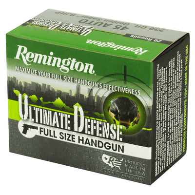 Remington Ammunition Remington Home Defense 45acp - 20rd 25bx/cs 230gr Bjhp ! Ammo