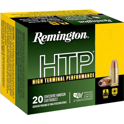 Remington Ammunition Remington Htp Handgun Ammo 38 Spl. 110 Gr. Sjhp 20 Rd. Ammo