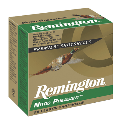 Remington Ammunition Remington Nitro Pheasant Loads 12 Ga. 2.75 In. 1 3/8 Oz. 4 Shot 25 Rd. Ammo
