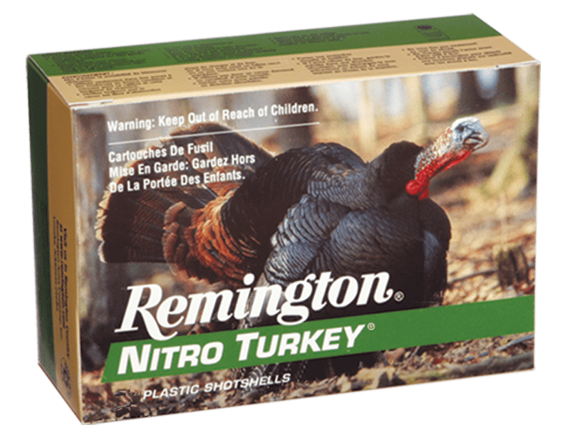 Remington Ammunition Remington Nitro Turkey Extended Range Magnum Loads 12 Ga. 2.75 In. 1 1/2 Oz. 4 Shot 10 Rd. Ammo