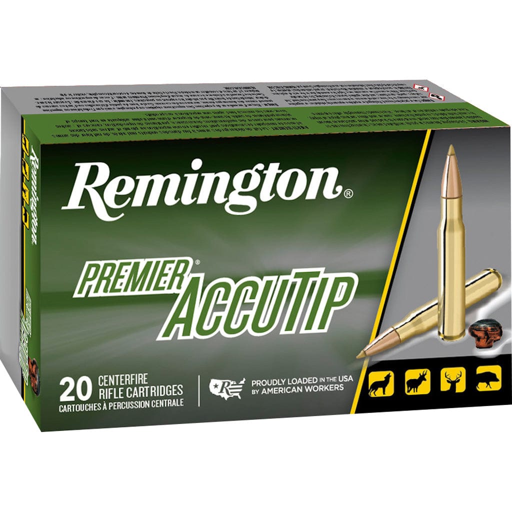 Remington Ammunition Remington Premier Accutip Centerfire Rifle Ammo 223 Rem. 50 Gr. Accutip 20 Rd. Ammo