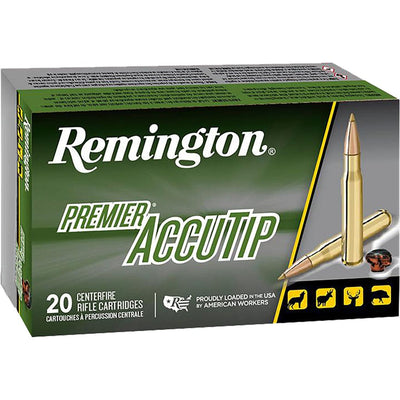 Remington Ammunition Remington Premier Accutip Centerfire Rifle Ammo 450 Bushmaster 260 Gr. Accutip 20 Rd. Ammo