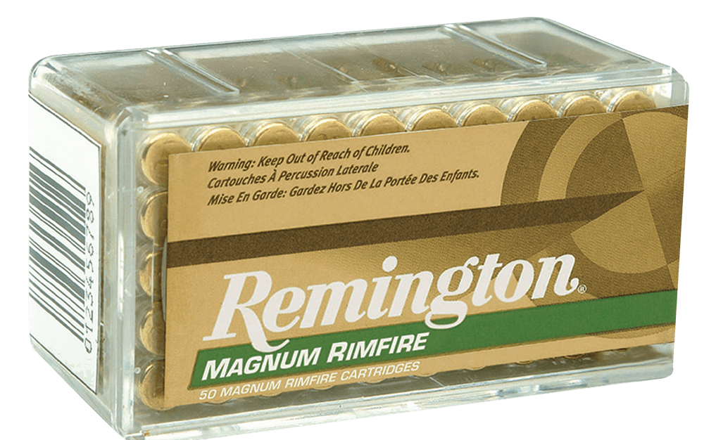 Remington Ammunition Remington Premier Magnum Rimfire Ammo 22 Win. Mag. 40 Gr. Jhp 50 Rd. Ammo