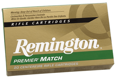 Remington Ammunition Remington Premier Match Centerfire Rifle Ammo 223 Rem. 62 Gr. Hp Match 20 Rd. Ammo