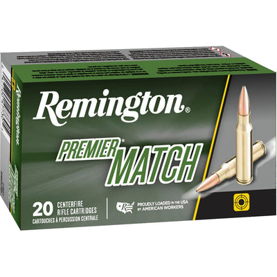 Remington Ammunition Remington Premier Match Centerfire Rifle Ammo 223 Rem. 69 Gr. Matchking Bthp 20 Rd. Ammo