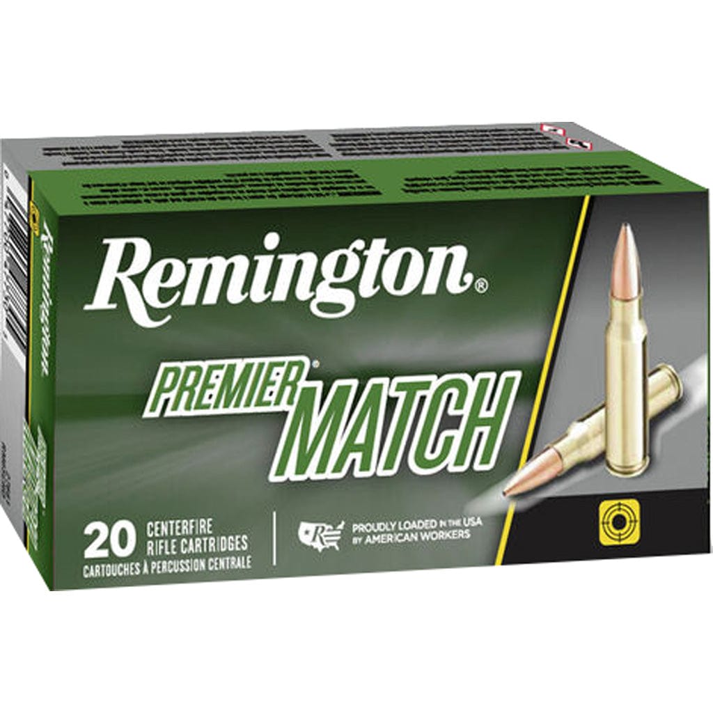 Remington Ammunition Remington Premier Match Rifle Ammo 224 Valkyrie 90 Gr. Matchking Bthp 20 Rd. Ammo
