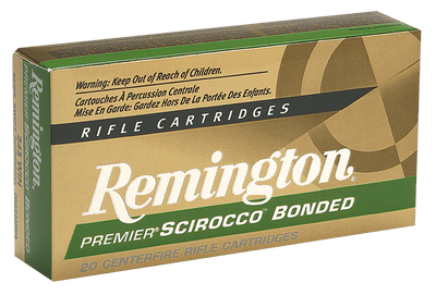 Remington Ammunition Remington Premier Scirocco Bonded Centerfire Ammo 270 Win. 130 Gr. Swift Scirocco 20 Rd. Ammo