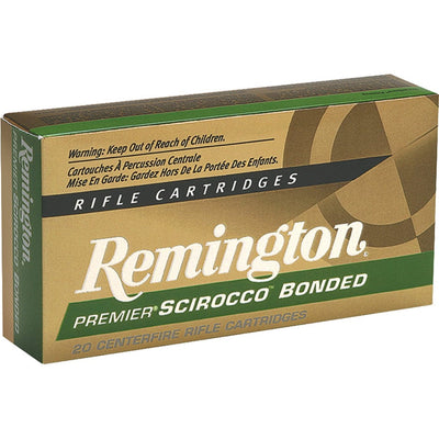 Remington Ammunition Remington Premier Scirocco Bonded Centerfire Ammo 270 Win. 130 Gr. Swift Scirocco 20 Rd. Ammo