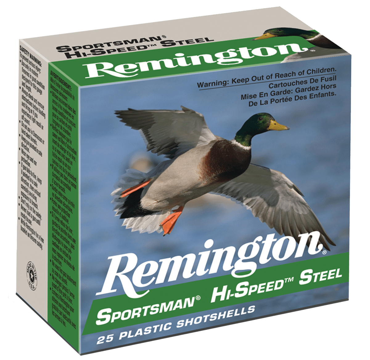Remington Ammunition Remington Sportsman Hi-speed Steel Loads 12 Ga. 3.5 In. 1 3/8 Oz. Bb Shot 25 Rd. Ammo