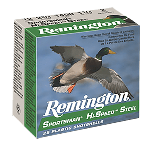 Remington Ammunition Remington Sportsman Hi-speed Steel Loads 12 Ga. 3 In. 1 1/4 Oz. 3 Shot 25 Rd. Ammo