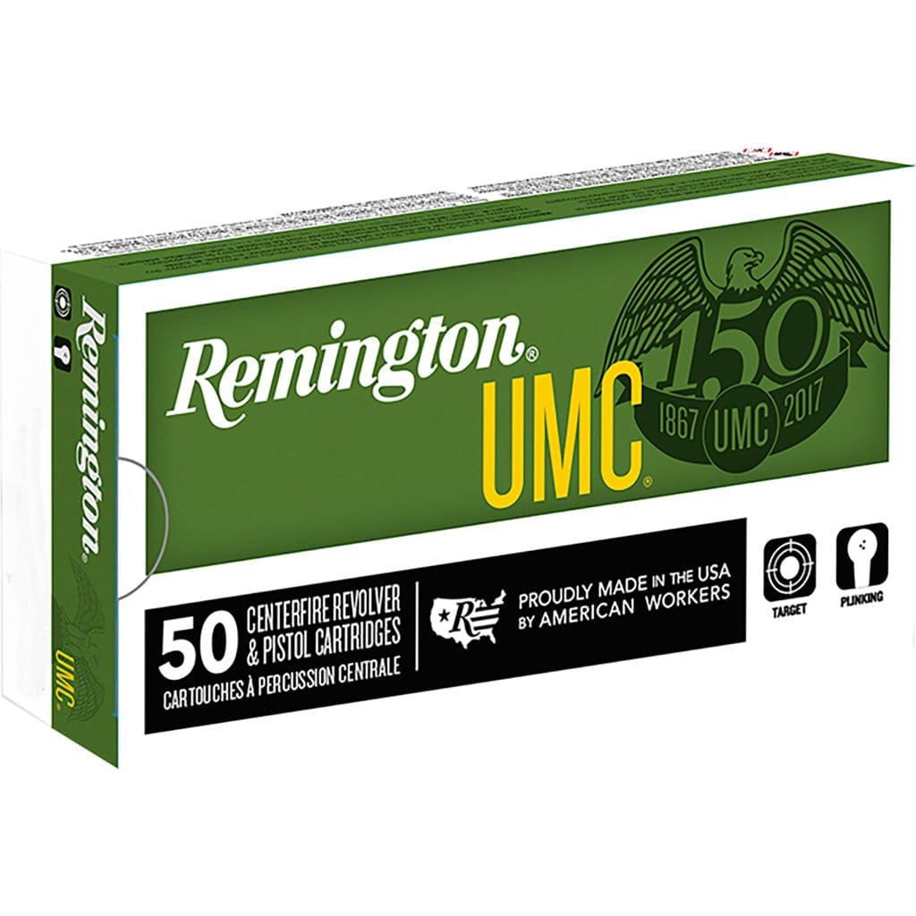 Remington Ammunition Remington Umc Handgun Ammo 38 Super Auto +p 130 Gr. Fmj 50 Rd. Ammo