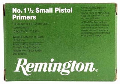 Remington Rem Primers- Small Pistol - 5000-pk. (5ea.-1000 Packs) Primers