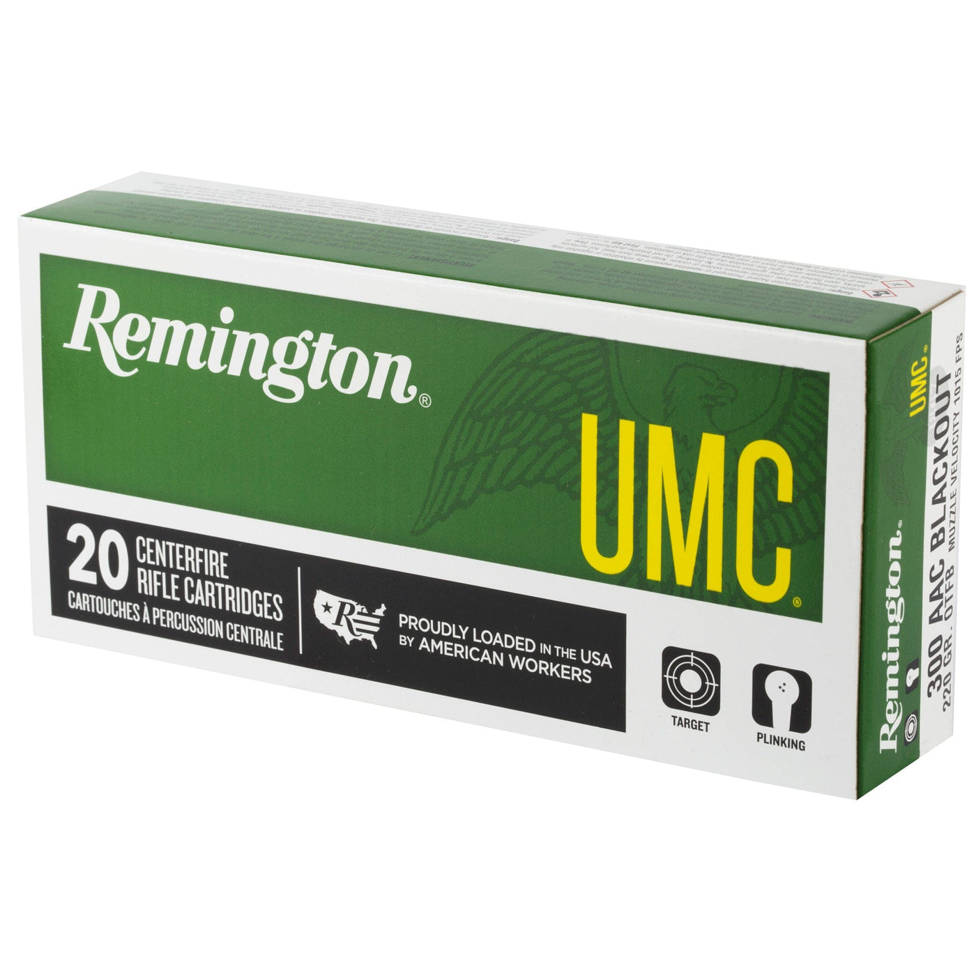 Remington Rem Umc 300blk 220gr Otfb 20/200 Ammunition
