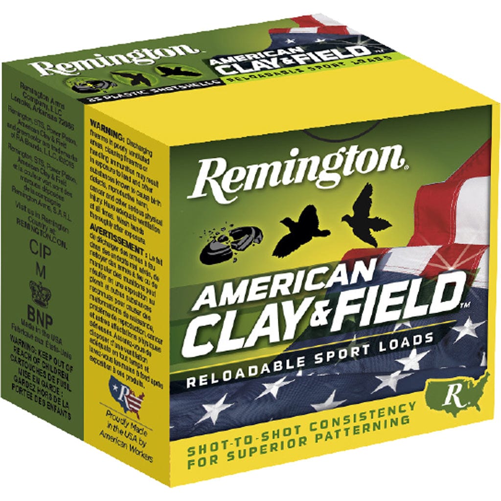 Remington Remington American Clay & Field Loads 12 Ga. 2.75 In. 3 Dr. 1 1/8 Oz. 8 Shot 250 Rd. Ammunition