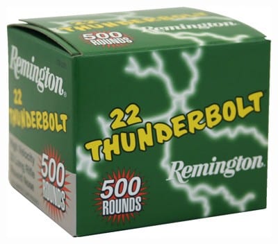 Remington Remington Thunderbolt Case Lot - 5000rd 22lr 40gr Lrn Ammo