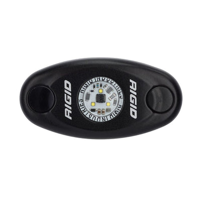 RIGID Industries RIGID Industries A-Series Black High Power LED Light Single - Cool White Lighting