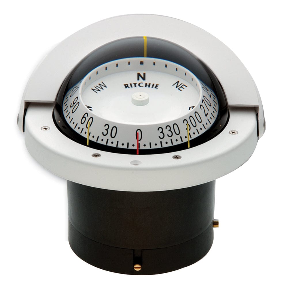 Ritchie Ritchie FNW-203 Navigator Compass - Flush Mount - White Marine Navigation & Instruments