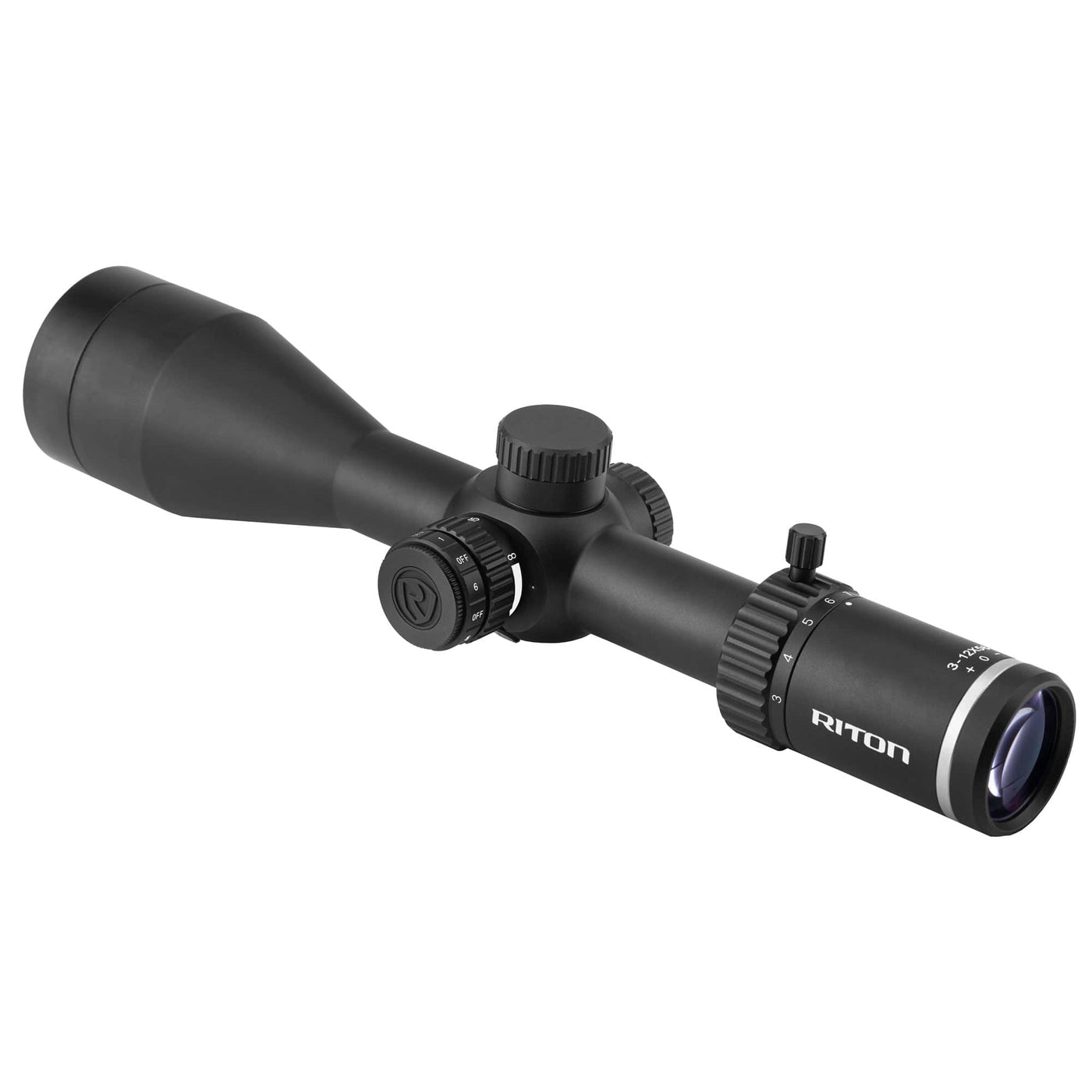 RITON OPTICS Riton 3 Primal Rifle Scope 3-12x56 Rdh Reticle Optics