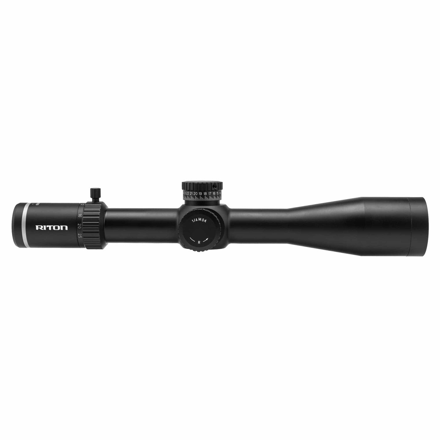 RITON OPTICS Riton 5 Conquer Scope 5-25x56 - 34mm Ffp Illum Mor Moa Black Optics