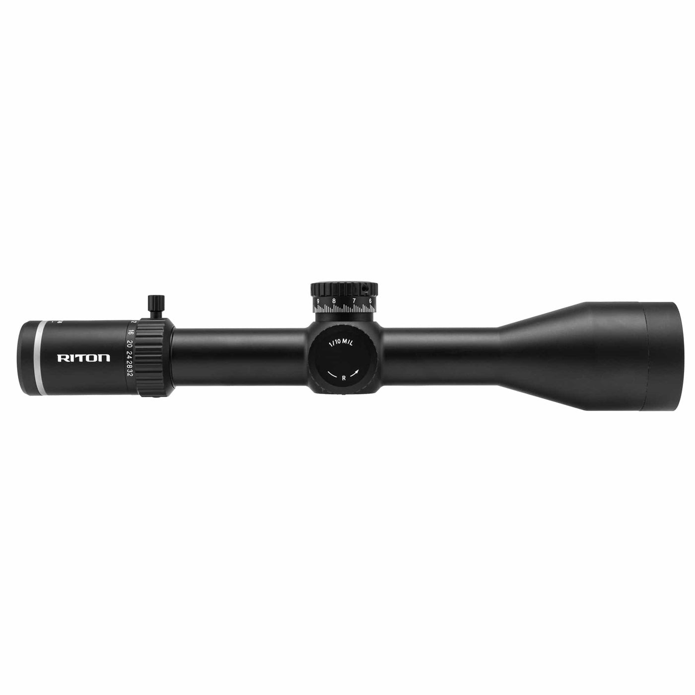 RITON OPTICS Riton 7 Conquer Scope 4-32x56 - 34mm Ffp Illum Mor Moa Black Optics