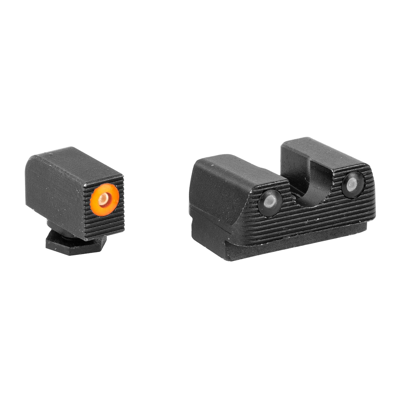 RIVAL ARMS Rival Arms Tritium Night Sgt - Set For Glock 17/19 W/org Ring Firearm Accessories