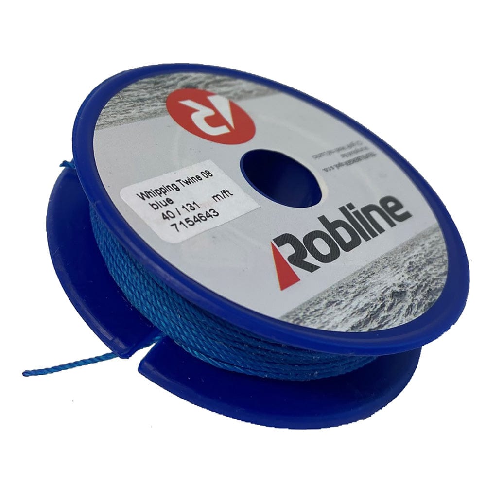 Robline Robline Waxed Whipping Twine - 0.8mm x 40M - Blue Sailing