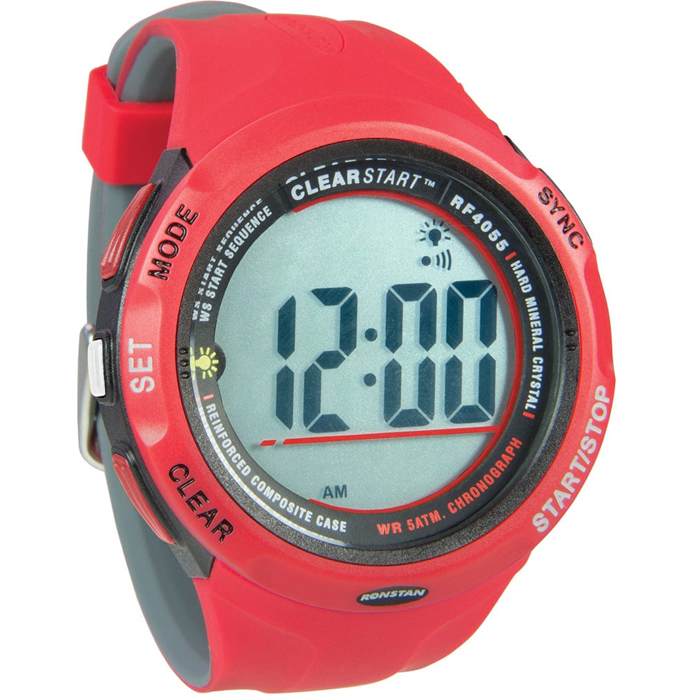 Ronstan Ronstan RF4055 ClearStart™ 50mm Sailing Watch - Red/Grey Sailing