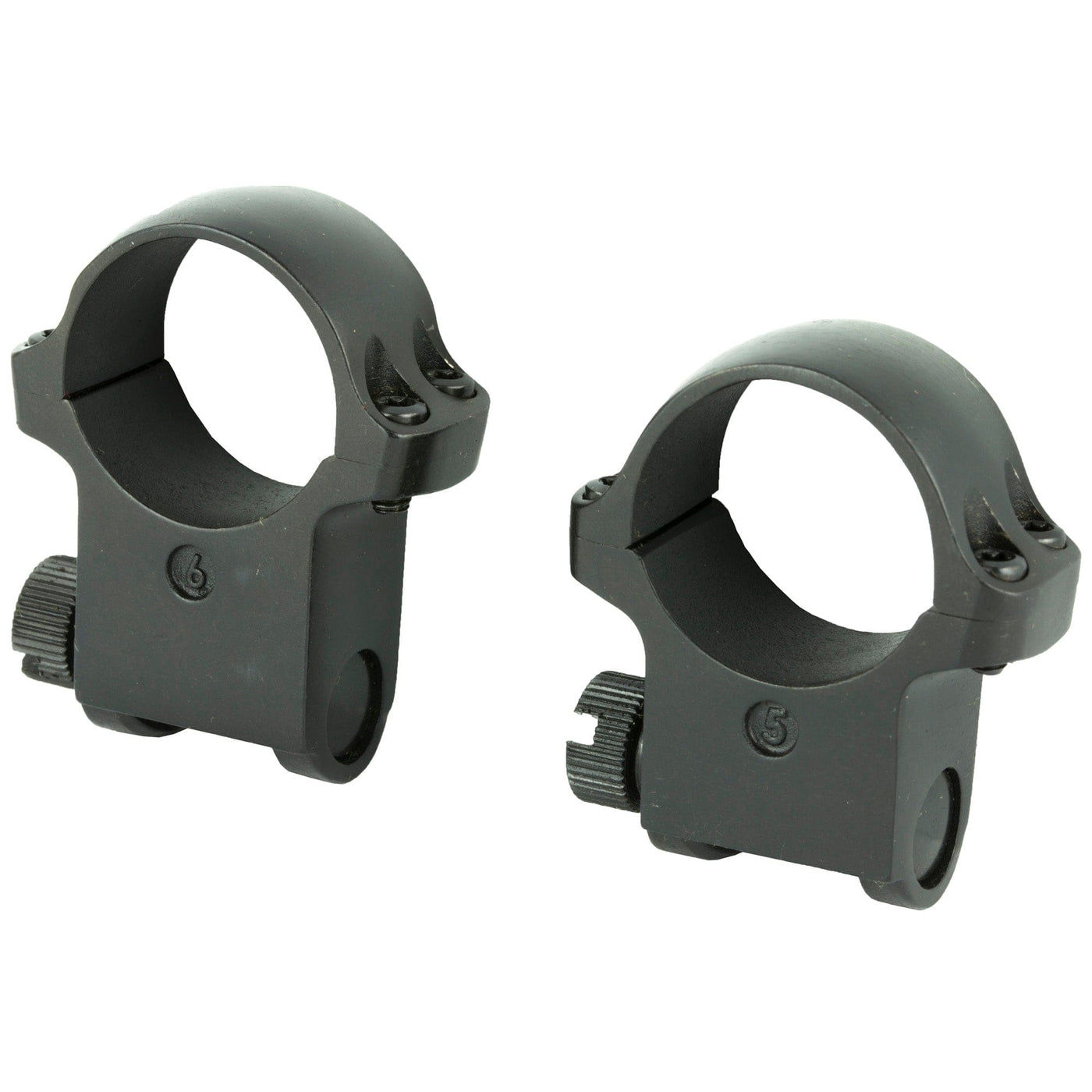 Ruger Ruger 5bhm/6bhm High Matte 1" - Ring Set Scope Mounts