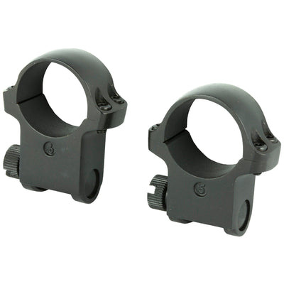 Ruger Ruger 5bhm/6bhm High Matte 1" - Ring Set Scope Mounts