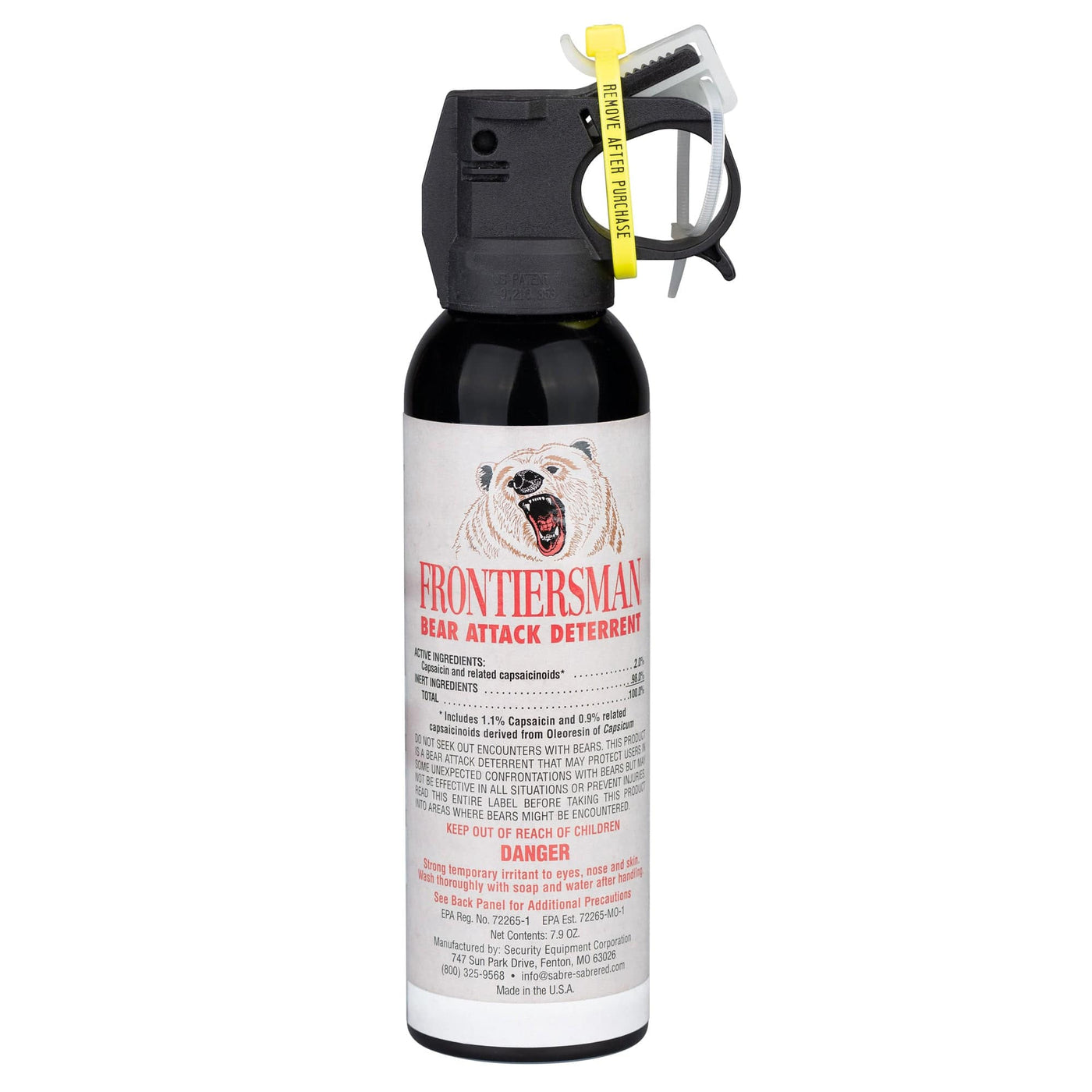 Sabre Sabre Frontiersman Bear Spray 9.2 Oz. Repellents