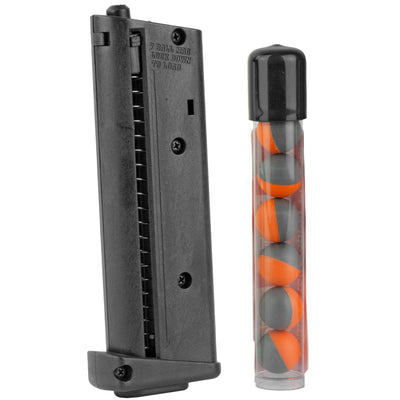Sabre Sabre Home Defense Launcher Magazine 7 Rd. With 7 Red Pepper Powder Balls Non-Lethal Defense