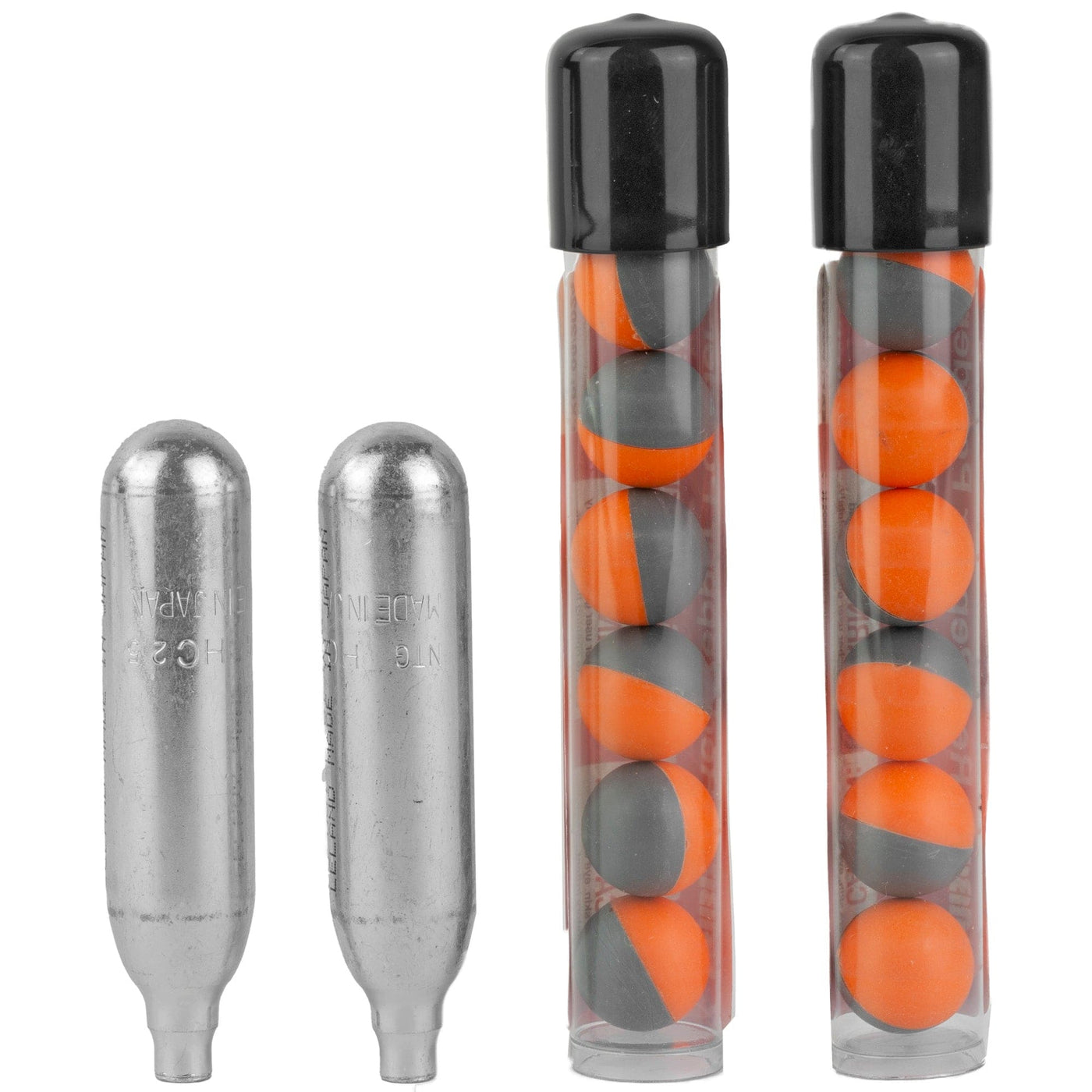 Sabre Sabre Home Defense Launcher Refill Kit 14 Red Pepper Powder Balls And 2 C02 Cartridges Non-Lethal Defense