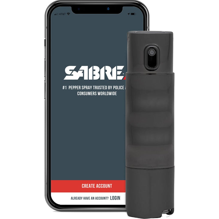 Sabre Sabre Red Smart Bluetooth Pepper Spray Black Accessories