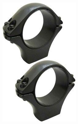 Sako Sako Optilock Rings - 30mm Tube Extra Low Black Scope Mounts And Rings