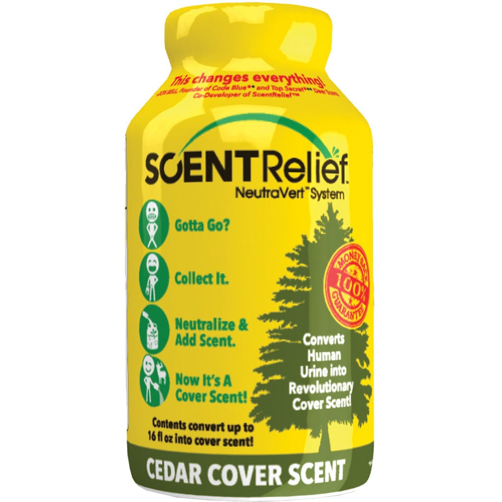 Scent Relief Scent Relief Cover Scent Cedar Scent Elimination and Lures