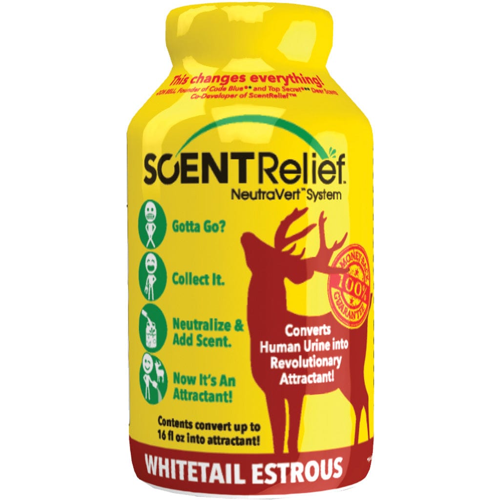 Scent Relief Scent Relief Whitetail Attractant Estrous Scent Elimination and Lures